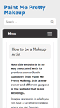 Mobile Screenshot of paintmeprettymakeup.com